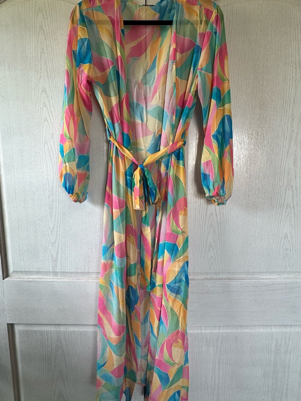 Cupshe shear cover up kimono